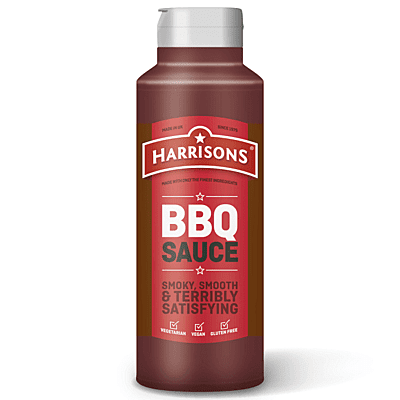 HARRISONS BBQ SAUCE 1LTR