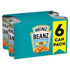 HEINZ BAKED BEANS 6 X A10